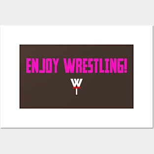 Enjoy Wrestling Elegant 2! Posters and Art